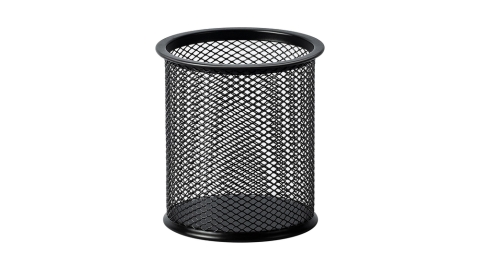 Amazon Basics Wire Mesh Pen Cup, Black