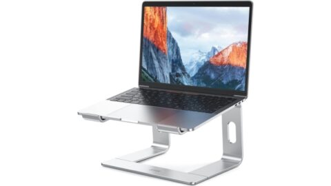 BESIGN LS03 Aluminum Laptop Stand, Ergonomic Detachable Computer Stand, Riser Holder Notebook Stand