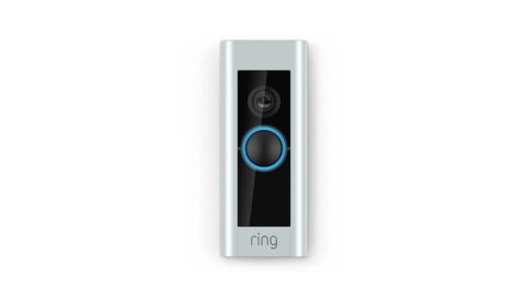 Certified Refurbished Ring Video Doorbell Pro, with HD Video, Motion Activated Alerts, Easy Installation (existing doorbell wiring required)
