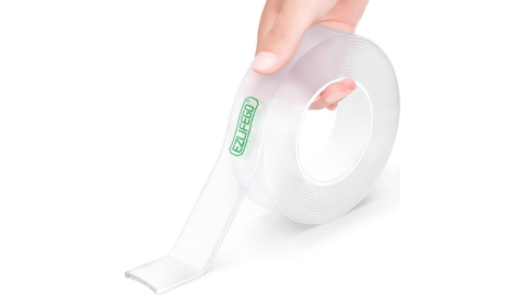 EZlifego Double Sided Tape Heavy Duty, Extra Large Nano Double Sided Adhesive Tape, Clear Mounting Tape Picture Hanging Adhesive Strips,Removable Wall Tape