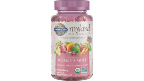 Garden of Life Organics Women's Gummy Vitamins - Berry - Certified Organic, Non-GMO, Vegan, Kosher