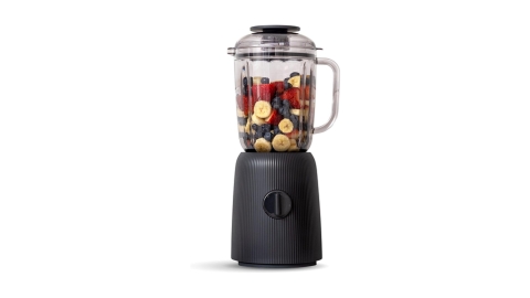 IRIS USA 3-Speed High-Power Professional-grade Countertop & Kitchen Blender - 50 oz Tritan Jar, Titanium-Coated Stainless Steel -Blades