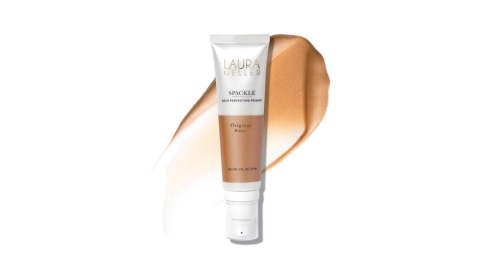 LAURA GELLER NEW YORK Spackle Super-Size - Bronze - 2 Fl Oz - Illuminating Tinted Skin Perfecting Makeup Primer with Hyaluronic Acid