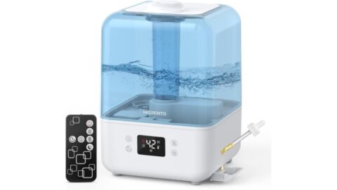 MORENTO Humidifiers for Bedroom, 4.5L Top Fill Humidifiers for Large Room, Cool Mist Humidifiers for Home