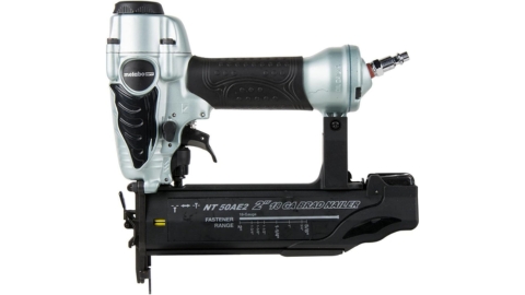 Metabo HPT Brad Nailer Kit | Pro Preferred Brand of Pneumatic Nailers | 18 Gauge | Accepts 5/8 to 2-Inch Brad Nails | Ideal for Trim Work, Furniture