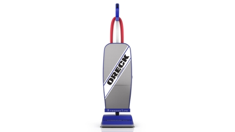 ORECK XL COMMERCIAL Upright Vacuum Cleaner, Bagged Professional Pro Grade, For Carpet and Hard Floor, XL2100RHS, Gray/Blue