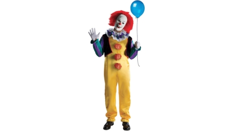 Rubie's Adult It the Movie Pennywise Deluxe Adult Sized Costumes, As Shown, Standard US