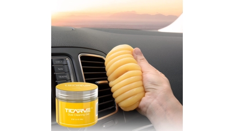 TICARVE Car Cleaning Gel Car Detailing Putty Car Cleaning Putty Gel Auto Detailing Tools Car Interior Cleaner Car Cleaning Kits Cleaning Slime Keyboard
