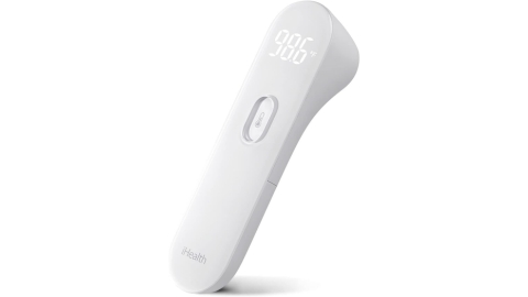 iHealth No-Touch Forehead Thermometer, Infrared Digital Thermometer for Adults and Kids, Touchless Baby Thermometer, 3 Ultra-Sensitive Sensors