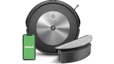 iRobot Roomba Combo j5 Robot - 2-in-1 Vacuum with Optional Mopping, Identifies & Avoids Obstacles