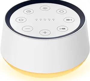 Sound Machine with 30 Soothing Sounds 12 Colors Night Light White Noise Machine