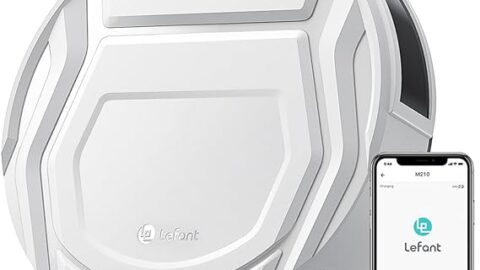 Lefant Robot Vacuum Cleaner, Strong Suction, 120 Mins Runtime