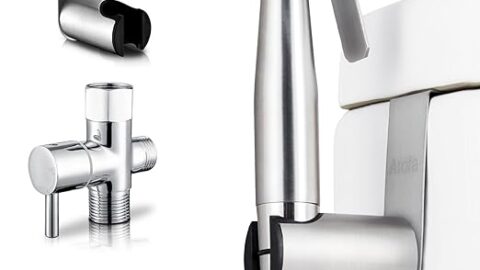 Arofa Handheld Toilet Bidet Sprayer for Toilet-Adjustable Water Pressure Control