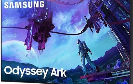 SAMSUNG 55" Odyssey Ark 2nd Gen 4K UHD 1000R Curved Gaming Monitor