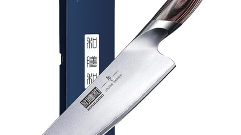 Kitchen Knife in Japanese Steel AUS-10, High-Class Chef's Knife