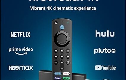 Certified Refurbished Fire TV Stick 4K streaming device with latest Alexa Voice Remote