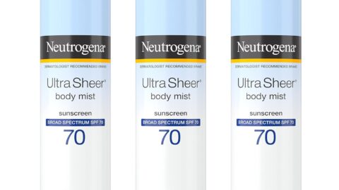 Neutrogena Ultra Sheer Body Mist SPF 70 Sunscreen Spray