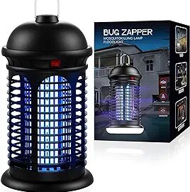 Bug Zapper Outdoor with LED Light, 4200V Electric Mosquito Zapper