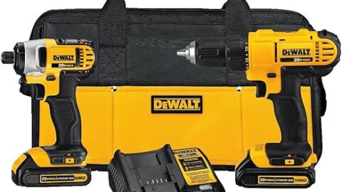 DEWALT 20V MAX Cordless Drill and Impact Driver, Power Tool Combo Kit