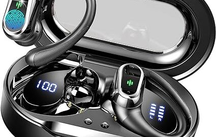 Wireless Earbuds, 2024 Bluetooth 5.3 Headphones Sport