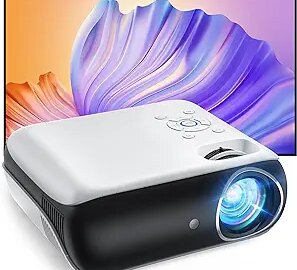 HAPPRUN Projector, Native 1080P Bluetooth Projector