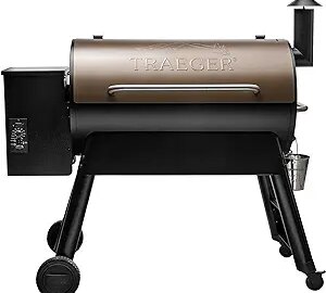Traeger Grills Pro 34 Electric Wood Pellet Grill and Smoker, Bronze