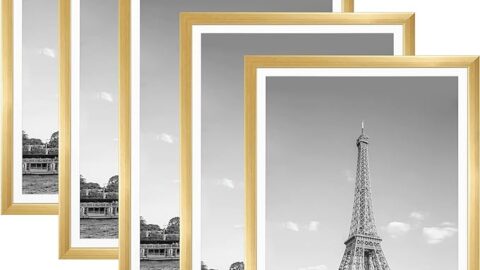 upsimples 13x19 Picture Frame Set of 5, Display Pictures