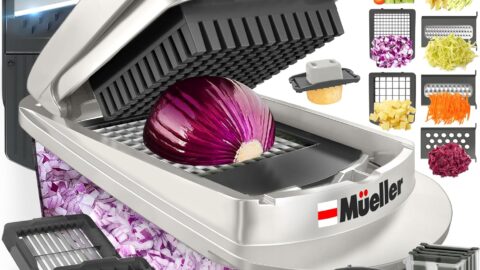 Mueller Pro-Series 10-in-1, 8 Blade Vegetable Chopper