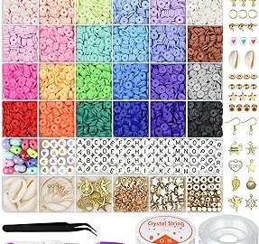 Gionlion 6000 Clay Beads Bracelet Making Kit