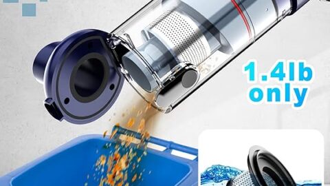 Handheld Vacuum Cordless - Car Vacuum Cleaner with Brushless Motor