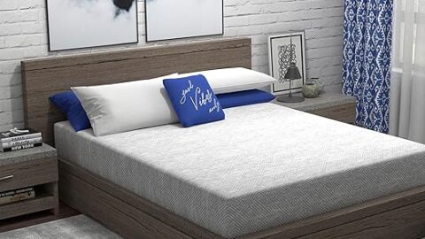 Vibe Heather Grey Gel Memory Foam Mattress