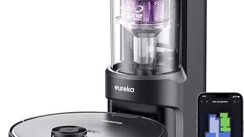 Eureka E10s Robot Vacuum with Bagless Self Emptying Station, Robotic Vacuum