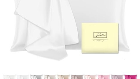 Mulberry Silk Pillowcase for Hair and Skin Pillow Case with Hidden Zipper