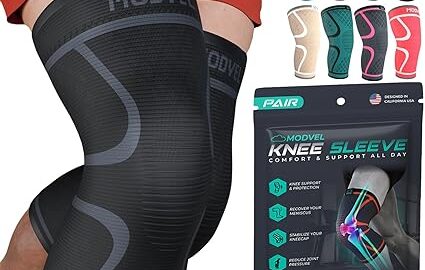 Modvel ELITE Knee Brace for Women & Men - 2 Pack Knee Braces for Running Knee Pain