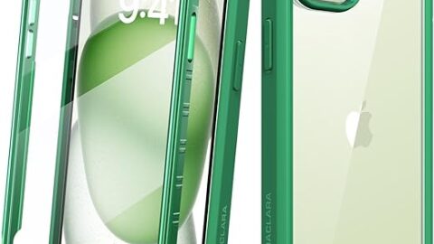 Diaclara Designed for iPhone 15 Plus Case 6.7 Inch, Full-Body Clear Bumper Case