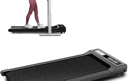 Walking Pad Treadmill Under Desk, Portable Compact Desk Treadmill for WFH