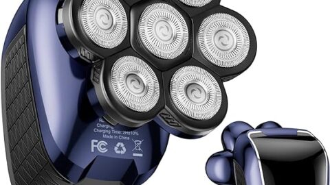 Head Shaver 7D, Wyklaus Upgrade Head Shavers for Bald Men, Head Electric Razor