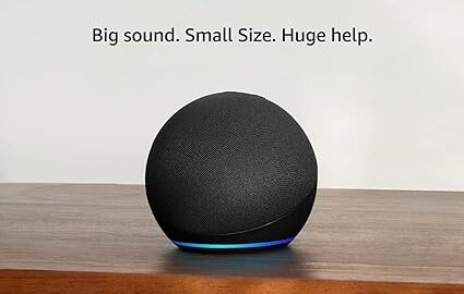 Echo Dot (5th Gen, 2022 release) | With bigger vibrant sound, helpful routines and Alexa