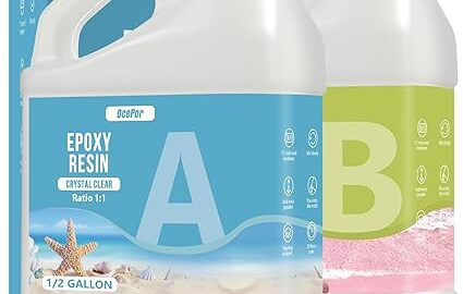 Epoxy Resin-1 Gallon, Crystal Clear Epoxy Resin Kit