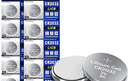 LiCB CR2032 3V Lithium Battery(10-Pack)