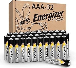 Energizer Alkaline Power AAA Batteries (32 Pack)
